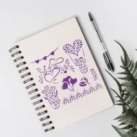 Трафарет для творчества &laquo;Любовь и полёт&raquo;, пластик, 13&times;13 см