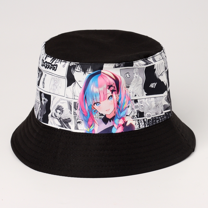 Панама детская для девочки &laquo;Девочка&raquo;, аниме, р-р 54