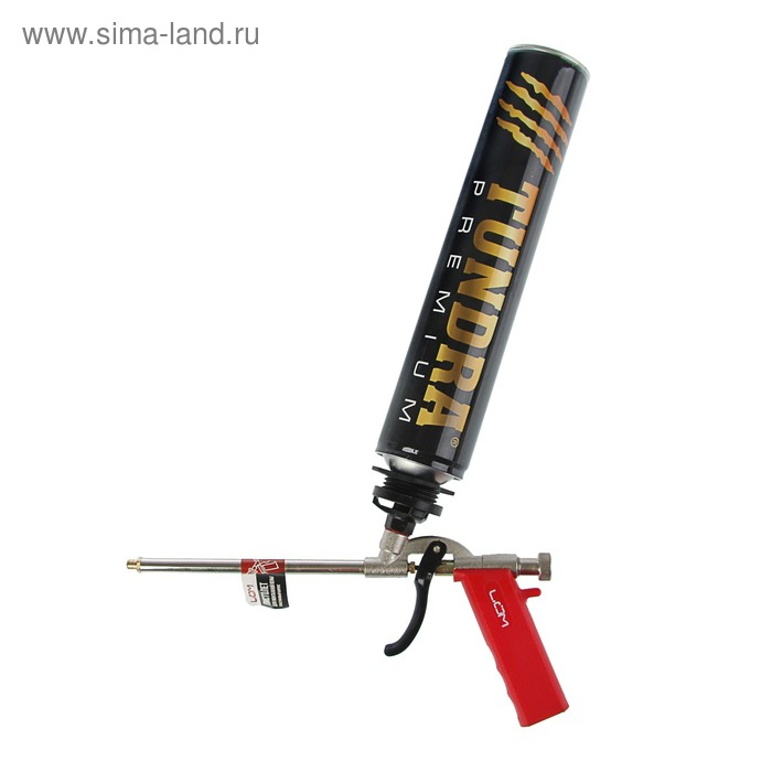 Пистолет для монтажной пены ЛОМ, металлический корпус