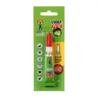 Суперклей "Еврогарант", моментальный, блистер, 3 г