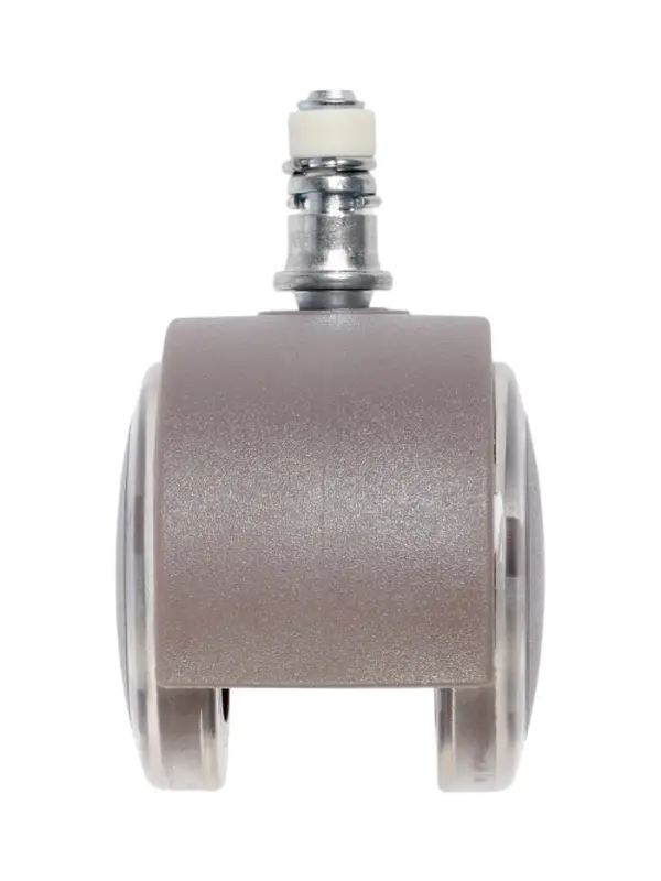 Колесо мебельное ТУНДРА, d=50 мм, со штырем М10&times;25 мм, набор 4 шт.