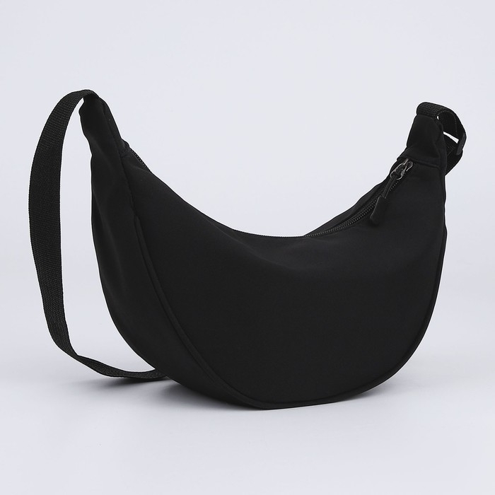 Сумка женская из текстиля, 30х17х6 см, чёрный цвет Сумка женская из текстиля, 30х17х6 см, чёрный цвет