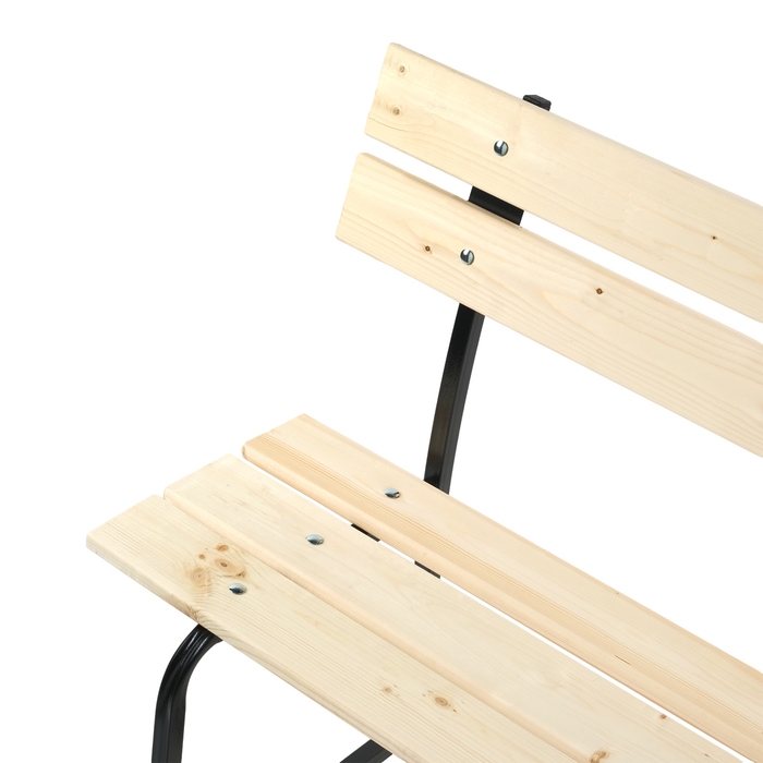 Скамейка садовая Скамейка садовая "Эконом" 52 х 120 х 82,5 см, основание труба 20 х 20 х 0,7 мм