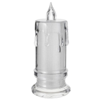 Ночник " Свеча" LED от батареек белый 4,5х4,5х11 см RISALUX Ночник " Свеча" LED от батареек белый 4,5х4,5х11 см RISALUX