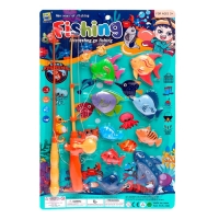 Рыбалка &laquo;Морские приключения&raquo;, 9 рыбок, 2 удочки