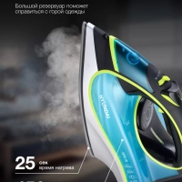 Утюг H-SI01450 3200Вт голубой