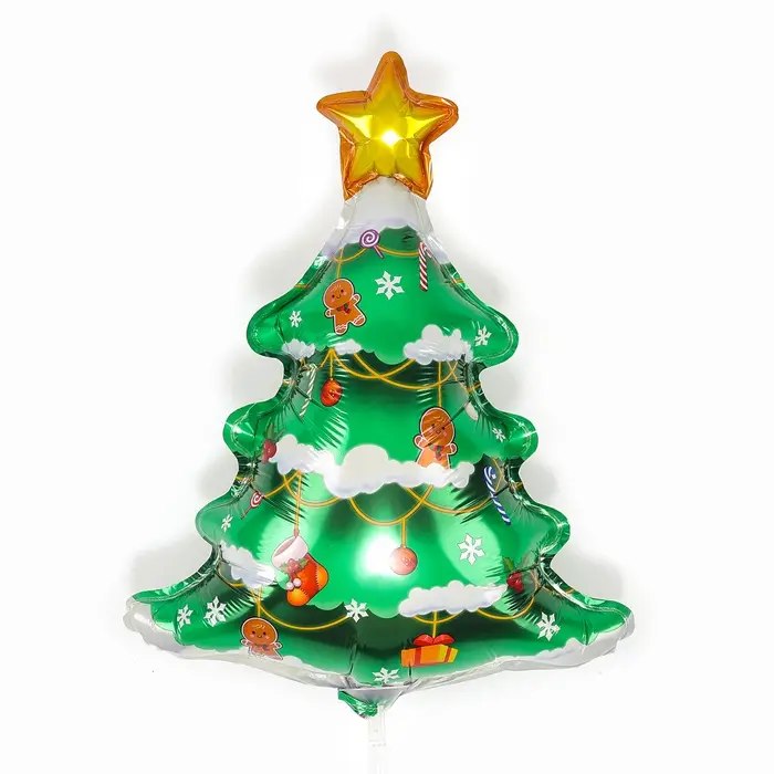 Воздушный шар фольгированный 16" &laquo;Праздничная ёлка&raquo;, фигура