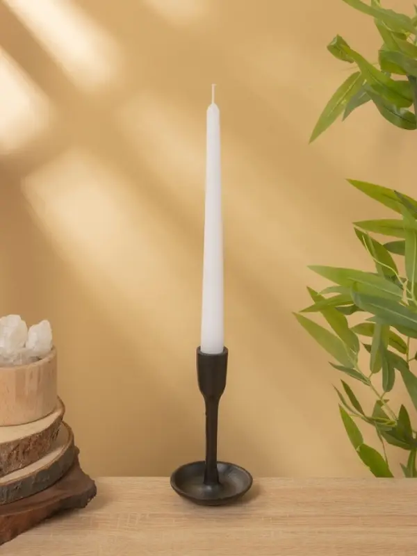 Подсвечник "Полночь" алюминий 8х8х15 см