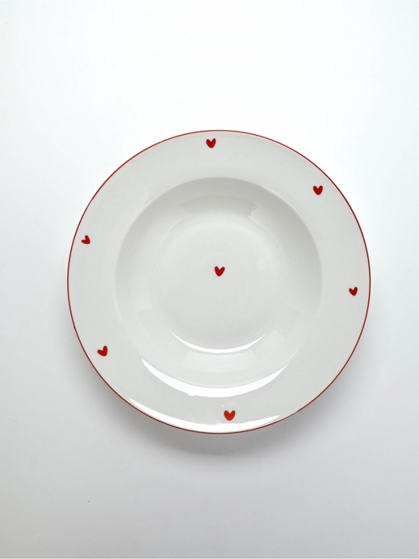 Тарелка керамическая глубокая Dolce Ceramo. &laquo;Любовь в деталях&raquo;, 22,4 см