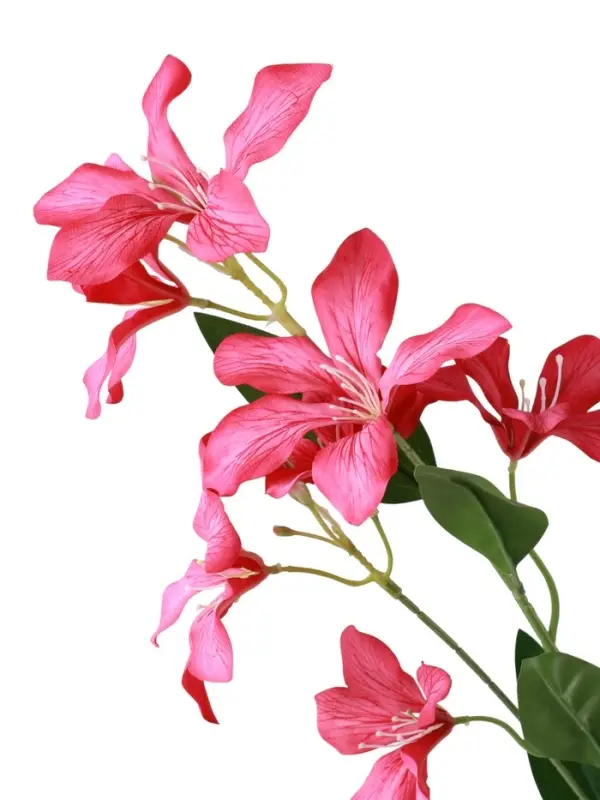 Цветы искусственные "Баухиния пёстрая" d-13 см 71 см, малиновый