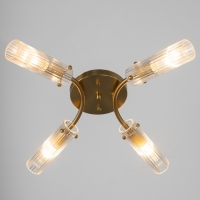 Люстра "Рико" 4х40Вт Е27 бронза 46х40х18см Люстра "Рико" 4х40Вт Е27 бронза 46х40х18см