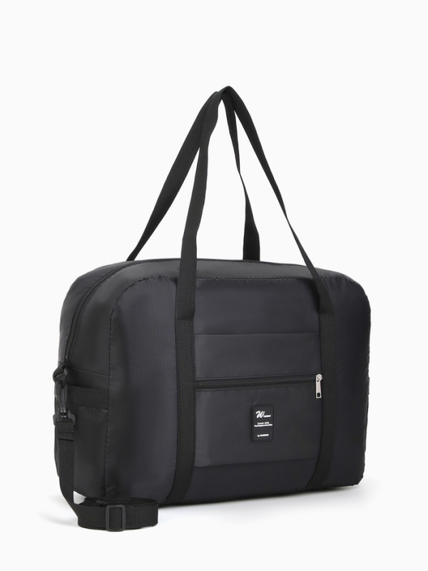 Сумка дорожная на молнии, чёрная