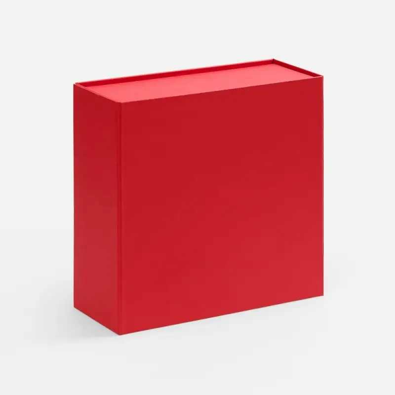 Коробка складная Quadra Fold, красная