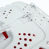 Переноска для животных пластиковая 47 х 30 х 35 см, вес до 9 кг, красная