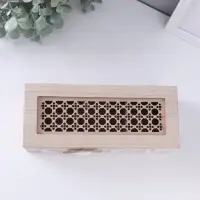 Шкатулка для украшений &laquo;Дом, там где сердце&raquo;, дерево, 3 деления, 9.7&times;24&times;7 см