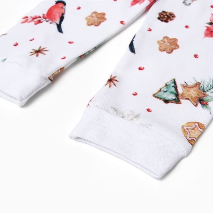 Пижама детская MINAKU Пижама детская MINAKU "Winter", цвет белый, рост 74-80 см