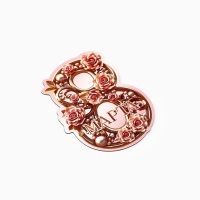 Подарочный набор &laquo;Самой красивой. 8 марта&raquo;, магнит + брелок, 14,5 х 12 см