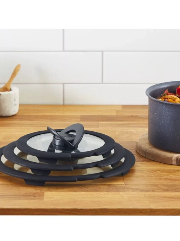 Стеклянная крышка Ingenio, 18 см, со складными ручками