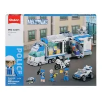 Конструктор Полиция  "Мобильный полицейский участок", 510 деталей