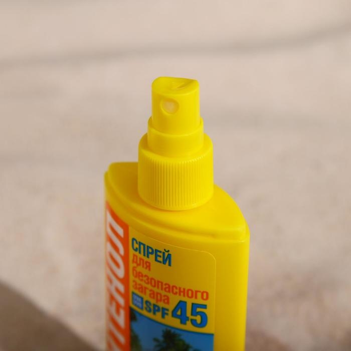 Спрей для безопасного загара Биокон &laquo;ПАНТЕНОЛ&raquo; SPF-45, 95 мл