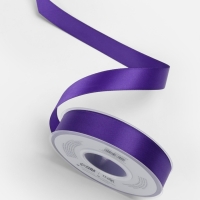 Лента атласная двухсторонняя №0470 20мм*25&plusmn;1м фиолетовый TR