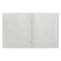 Тетрадь предметная 48 листов в линейку Calligrata, &laquo;Металл. Русский язык&raquo;, обложка мелованный картон, серые листы