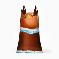 Коробка складная с окном &laquo;Оленёнок&raquo;, 9 х 16.6 х 6 см