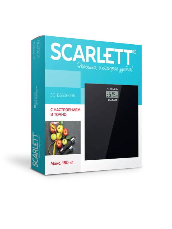 Весы напольные электронные SC-BS33E036