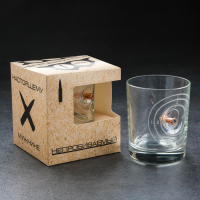 Стакан "Непробиваемый", с пулей, для виски, гравировка, 250 мл Стакан "Непробиваемый", с пулей, для виски, гравировка, 250 мл