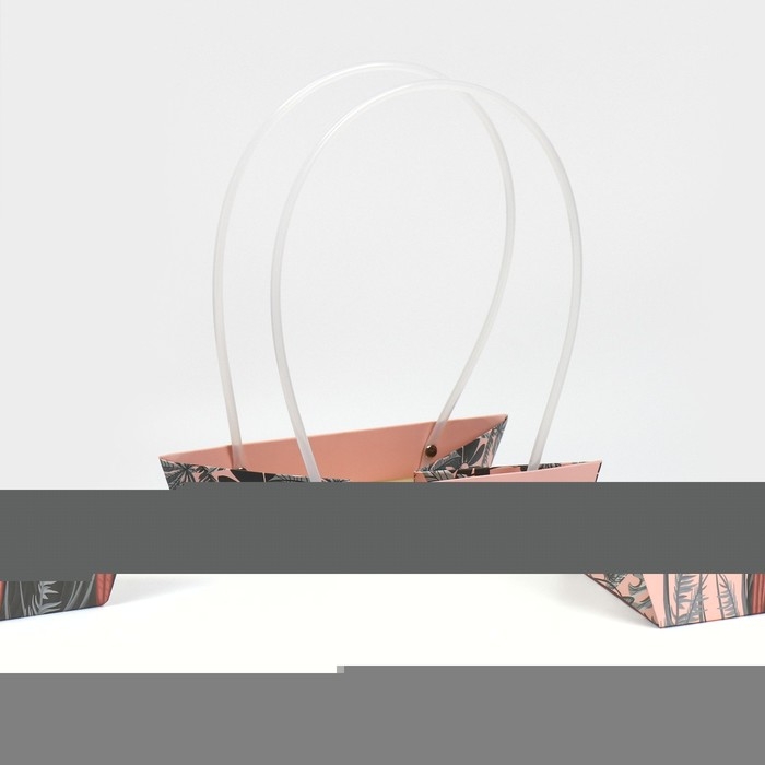 Пакет влагостойкий для цветов &laquo;Нежно&raquo;, 20 х 12 х 20 см