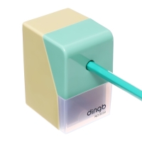 Точилка механическая с контейнером Классика Желтый