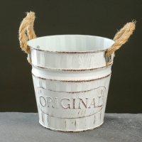 Кашпо "Ведерко оригинальное" МИКС, 16х16х15см Кашпо "Ведерко оригинальное" МИКС, 16х16х15см