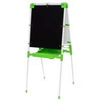 Мольберт детский двусторонний &laquo;Доска знаний&raquo;, регулируется по высоте, цвет салатовый