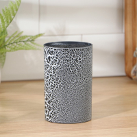 Подставка для ножей с наполнителем Доляна &laquo;Кракле&raquo;, 14&times;9 см, цвет чёрный