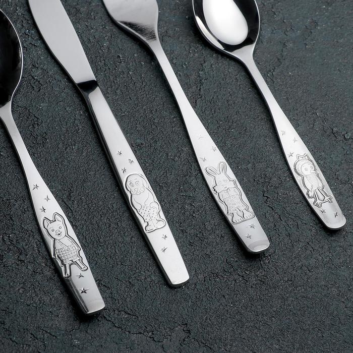 Набор детский 4 предмета &laquo;Антошка&raquo;, 2 мм (М4) КК