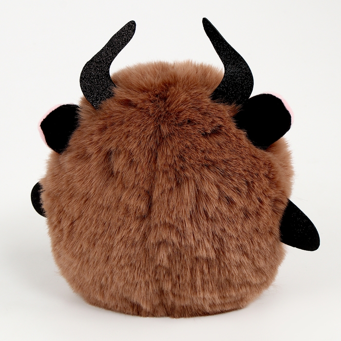 Мягкая игрушка &mdash; Зодиак &laquo;Создай своё украшение. Телец&raquo;, с кулоном