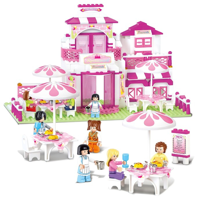 Конструктор &laquo;Розовая мечта: домик&raquo;, 306 деталей