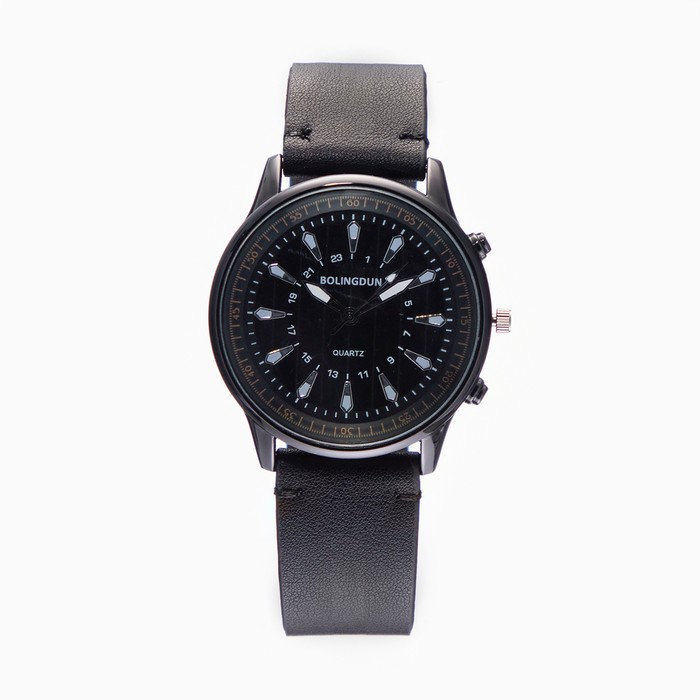 Подарочный набор для мужчин Bolingdun 2 в 1: наручные часы, браслет, d-4.6 см