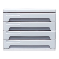 Файл-кабинет 4-секционный пластиковый ErichKrause "Classic", белый Файл-кабинет 4-секционный пластиковый ErichKrause "Classic", белый