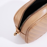 Сумка кросс-боди на молнии, цвет бежевый Сумка кросс-боди на молнии, цвет бежевый