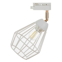 Светильник трековый "Адри" Е27 40Вт белый 16х13х18см