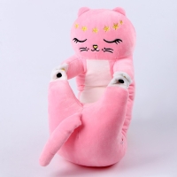 Подушка для путешествий мягкая игрушка &laquo;Котик&raquo;, 70 см