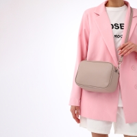 Сумка женская через плечо TEXTURA, маленький размер, цвет бежевый