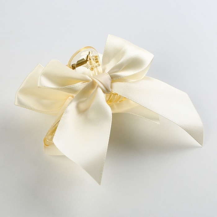 Краб для волос с бантом &laquo;Люби&raquo;, 8 х 3 х 2.5 см