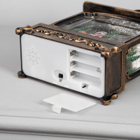 Светодиодная фигура &laquo;Снеговик и дети&raquo; 18 &times; 26 &times; 8 см, пластик, батарейки ААх3 (не в комплекте), USB, свечение тёплое белое