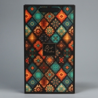 Пакет подарочный под две бутылки, упаковка, &laquo;Best wishes&raquo;, 35 х 20 х 9 см