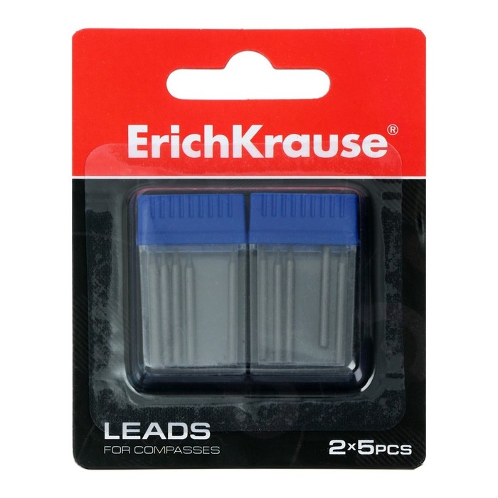 Набор грифелей для циркулей Erich Krause, в блистере Набор грифелей для циркулей Erich Krause, в блистере