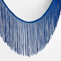 Тесьма декоративная &laquo;Бахрома&raquo;, 15 см, 5 &plusmn; 0,5 м, цвет ультрамарин