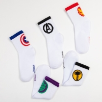 Набор носков Мстители, 5 пар, 22-24 см Набор носков Мстители, 5 пар, 22-24 см