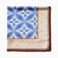 Платок женский MINAKU 70*70 см, коричневый Платок женский MINAKU 70*70 см, коричневый